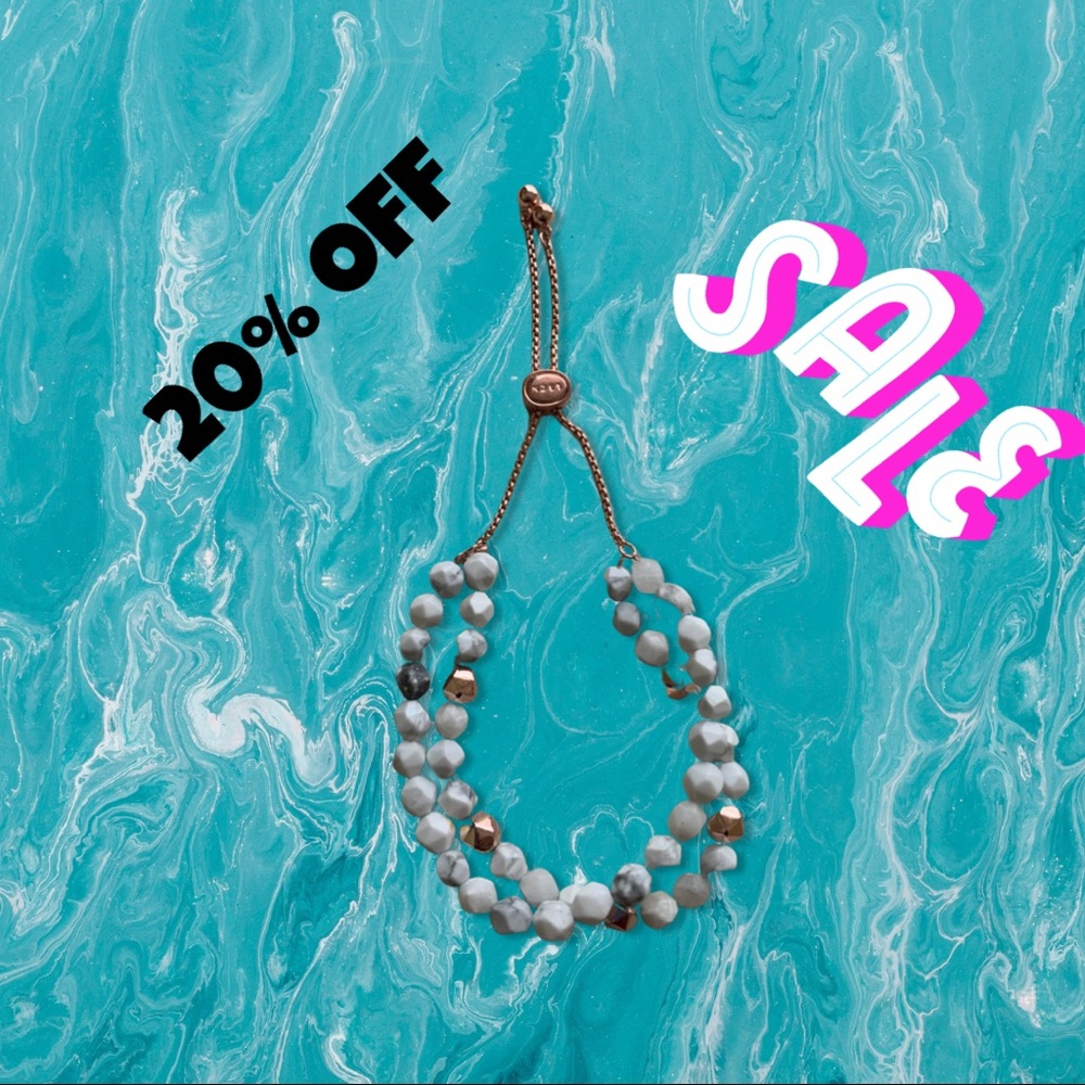 Genuine Beaded Bolo Bracelet